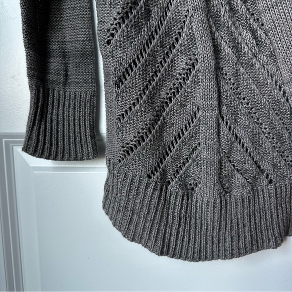 Leo & Nicole Gray Cardigan Size XXL - Picture 7 of 8
